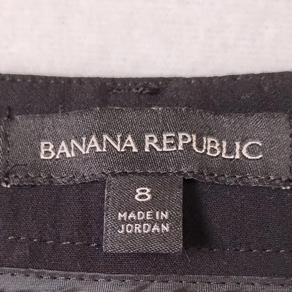 Banana Republic Solid Black Dress Shorts with Pockets, Size 8 - Picture 7 of 10